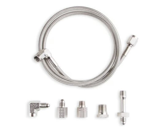 Earl's - Oil Pressure Gauge Installation Kit for Most Engines with 72" Long Hose