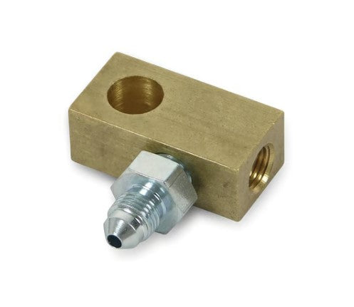 Earl's - Hyperfirm Brake Line Adapter 3/8-24 I.F. × 3 AN Male × 3/8-24 Port for Stock or Upgraded Brake Systems