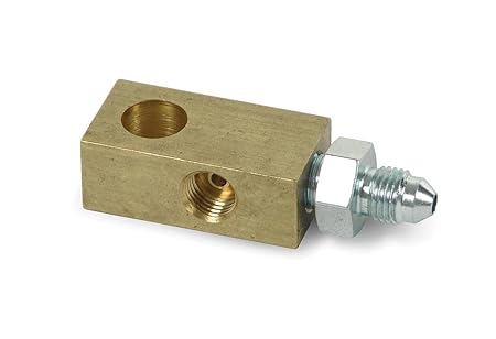 Earl's - Hyperfirm Brake Line Adapter for 3/8-24 I.F. to 3 AN Male Connections