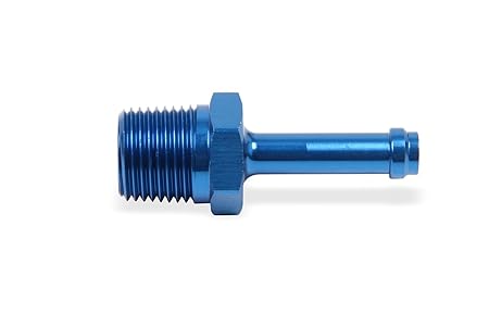 Earl's - Straight 1/4" Hose to 1/8" NPT Male Adapter