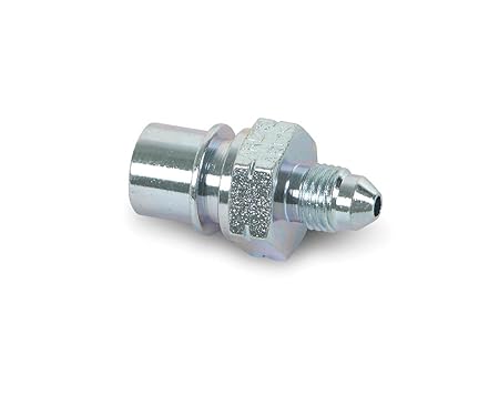 Earl's - Tubing Adapter 3 AN Male x 10MM X 1.0 Concave Female for Brake Lines