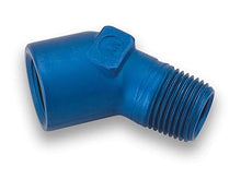 Load image into Gallery viewer, Earl's – 45° Elbow NPT Adapter Female 1/8" NPT to Male 1/8" NPT