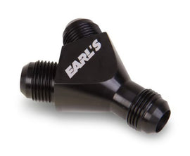 Earl's -10 Male TO -8 Male Forged Y-Block for Any Plumbing Situation