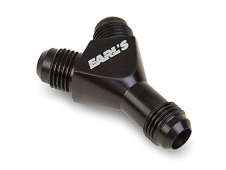 Earl's -6AN Male Forged Y-Block for Any Plumbing Situation