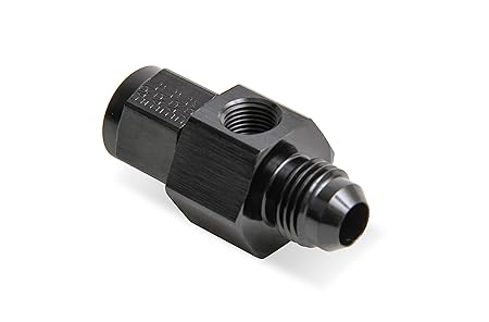 Earl's - Fuel Pressure Gauge Adapter 4 AN x 1/8 NPT for Universal Applications