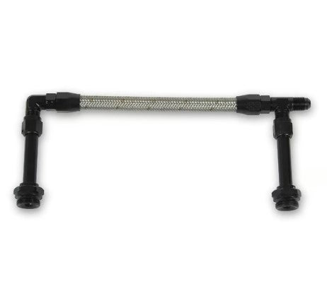 Earl's - Fuel Line Kit 6 AN Single Feed with Stainless Hose