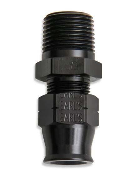 Earl's - 3/8" NPT Male to 3/8" Tubing Adapter