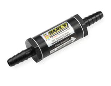 Load image into Gallery viewer, Earl's - 35 Micron In-Line Fuel Filter 6/8 AN or 3/8–5/16 Barb
