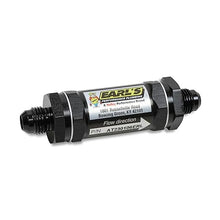 Load image into Gallery viewer, Earl's - In-Line 35 Micron Sintered Bronze Fuel Filter 6 AN / 8 AN for Carburetor Applications