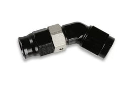 Earl's - Adjustable Low Profile 45 Degree Speed-Seal Hose End for -6 Hose Size, 6 Nut Size