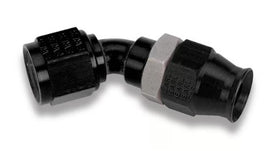 Earl's -Adjustable Tube 45 Degree Speed-Seal Hose End, -8 Hose Size, 8 Nut Size