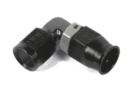 Earl's - Adjustable Low Profile 90 Degree Speed-Seal Hose End for -3 Hose Size, 3 Nut Size