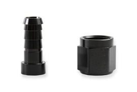 Earl's - Auto-Crimp Hose End Straight -12 AN - Black