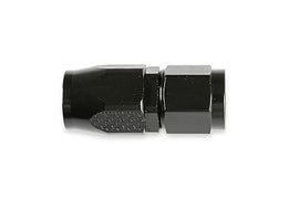 Earl's - Straight Swivel-Seal Hose End for -6 AN - Black