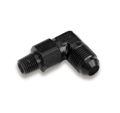 Earl's - 90 Degree -3AN Male to 1/8" NPT Male Swivel Adapter