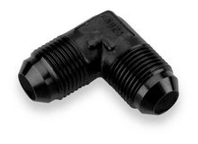Load image into Gallery viewer, Earl’s – 90 Degree -6 AN Male Elbow (Black Anodized Aluminum)