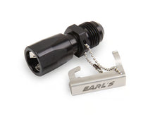 Load image into Gallery viewer, Earl's – O.E. Fuel Line EFI Quick Connect Adapter -8 AN to 3/8" Fuel Rail Black