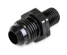 Load image into Gallery viewer, Earl's – Straight Male AN -4 to 14mm x 1.5 Adapter Fitting Black Anodized