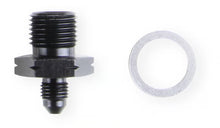 Load image into Gallery viewer, Earl's – GM LS Oil Pressure Gauge Adapter Fittings Black Anodized 2024-T8 Aluminum