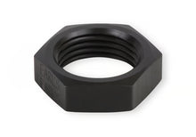 Load image into Gallery viewer, Earl's – -10 AN Bulkhead Nut Black Anodized Aluminum for AN Plumbing Systems