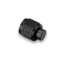Load image into Gallery viewer, Earl's – -12 AN Cap Black Anodized Aluminum for AN Plumbing and Fluid Lines