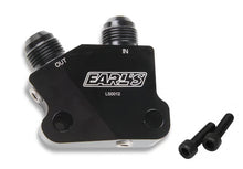 Load image into Gallery viewer, Earl's - LS Side Mount Oil Cooler Adapter for LS Engines