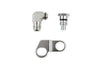 Earl's - Remote Reservoir Adapter Kit for Saginaw Type II Power Steering Pumps