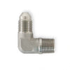 Earl's - 90 Degree Male AN -3 to 1/8 NPT Stainless Steel Elbow Fitting premiumxy