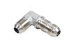 Earl's - 90 Degree -6 AN Bulkhead Stainless Steel Adapter Fitting
