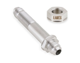 Earl's Straight -6 AN Bulkhead Stainless Steel Adapter Fitting