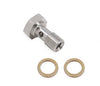 Earl's - Stainless Steel Banjo Bolt for 12mm Fuel Lines Replacement Fitting