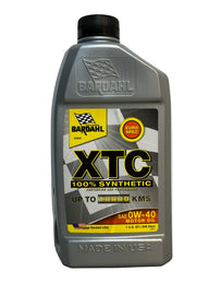 BARDAHL - XTC Full Synthetic 0W-40 Euro Motor Oil - 22800