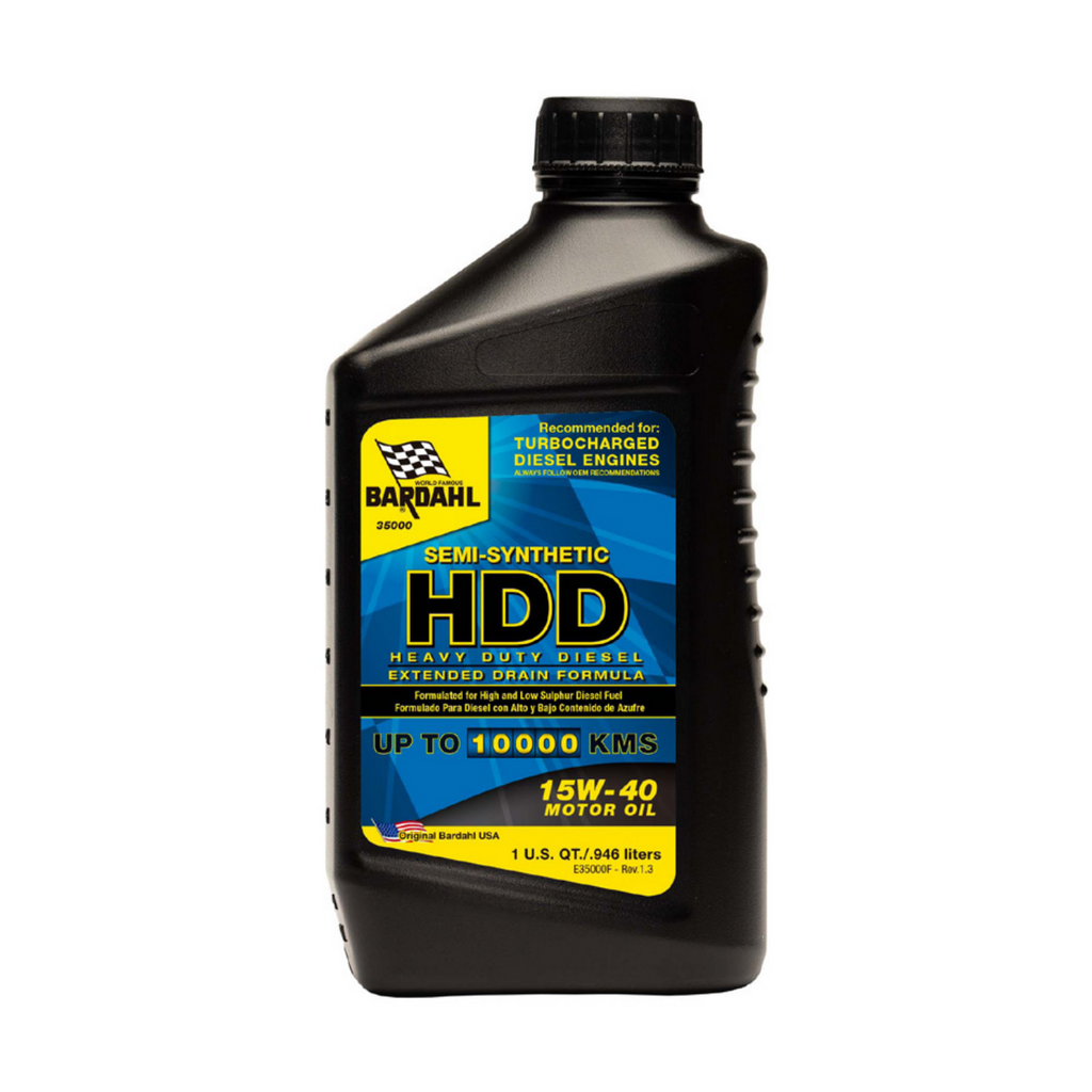 BARDAHL - HDD 15W-40 Semi-Synthetic Motor Oil 1qt - 35000