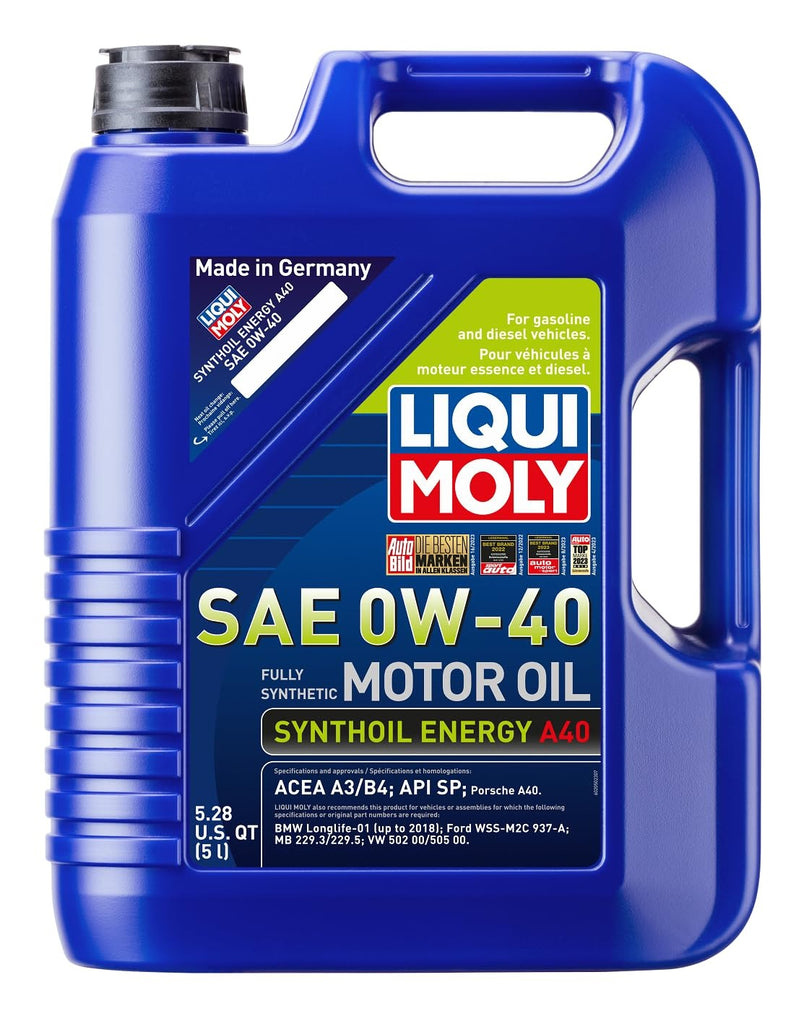 LIQUI MOLY - SAE 0W-40 Synthoil Energy A40 5L - LM2050