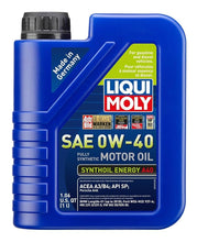 Load image into Gallery viewer, LIQUI MOLY - SAE 0W-40 Synthoil Energy A40 1L - LM2049