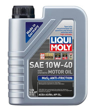Load image into Gallery viewer, LIQUI MOLY - SAE 10W-40 MoS2 Antifric­tion 1L - LM2042