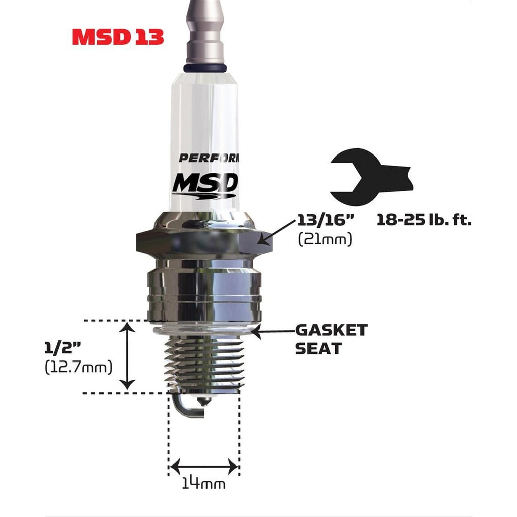 MSD IGNITION - Iridium Spark Plug - 3736