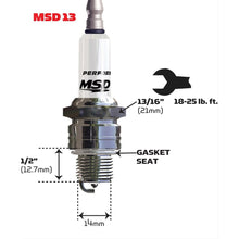 Load image into Gallery viewer, MSD IGNITION - Iridium Spark Plug - 3736