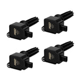 MSD IGNITION - Coil Ford EcoBoost 2.0L/2.3L L4 Black 4-Pack - 825943