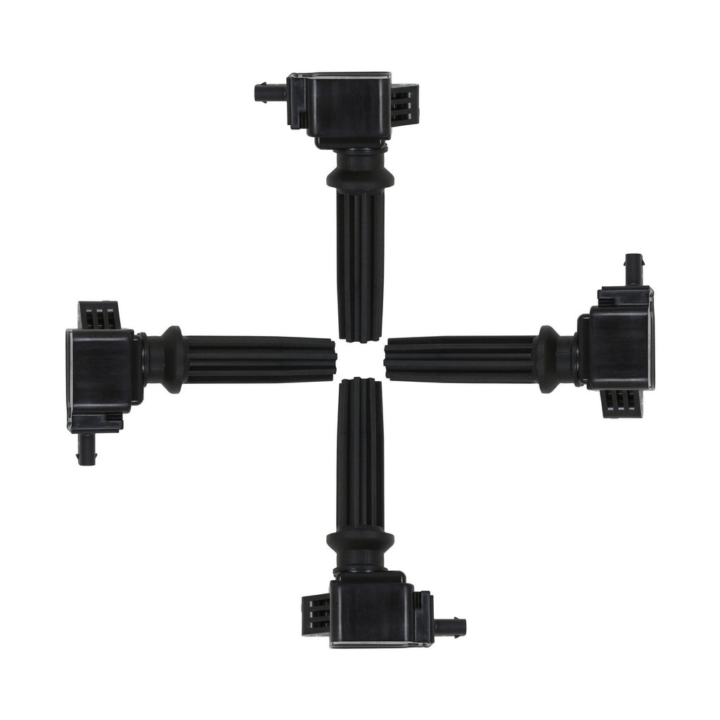 MSD IGNITION - Coil Ford EcoBoost 2.0L/2.3L L4 Black 4-Pack - 825943