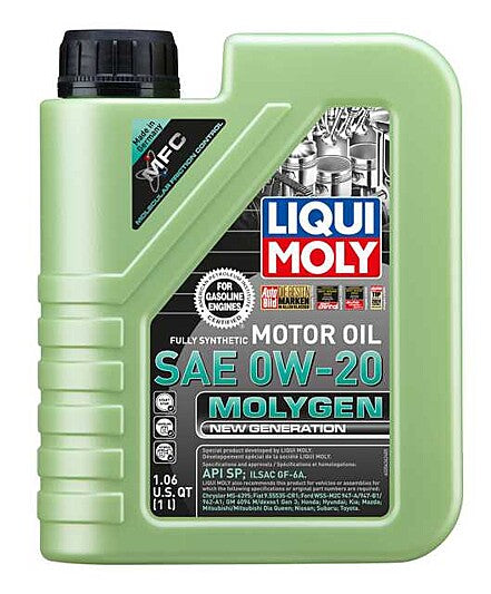 LIQUI MOLY - Molygen New Generation SAE 0W-20 - 1L - LM20436