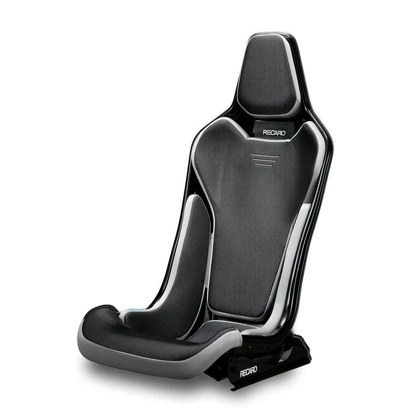 Recaro - RCS Ergonomic Seat - Black Shell and Silver Glass Mesh