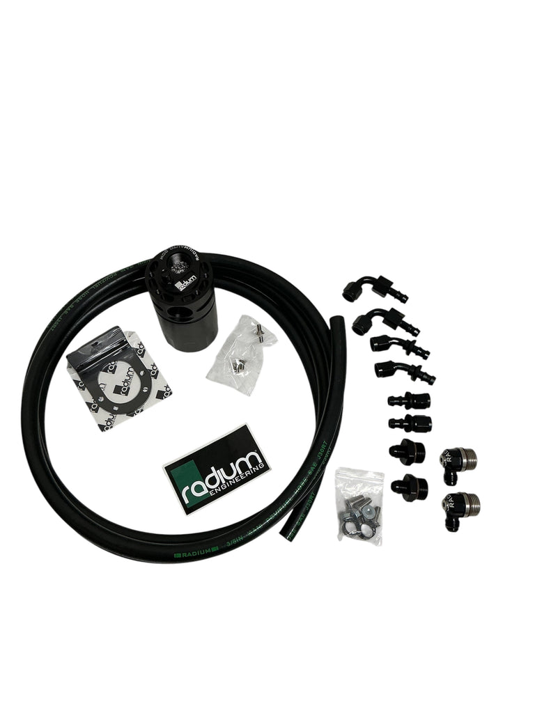 Radium Engineering Universal Catch Can Kit – 6AN (20-1806-FL)