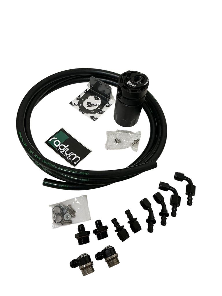 Radium Engineering Universal Catch Can Kit – 6AN (20-1806-FL)