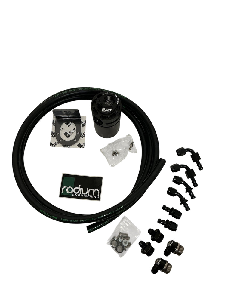 Radium Engineering Universal Catch Can Kit – 6AN (20-1806-FL)