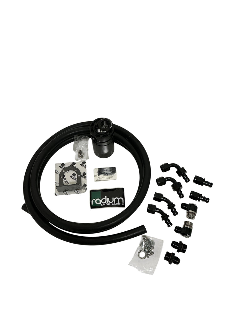 Radium Engineering Universal Catch Can Kit – 8AN (20-1808-FL)