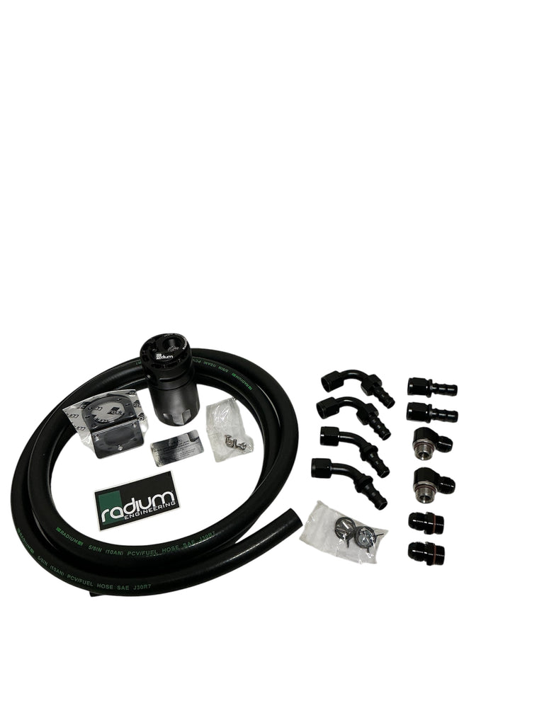 Radium Engineering Universal Catch Can Kit – 10AN (20-1810-FL)