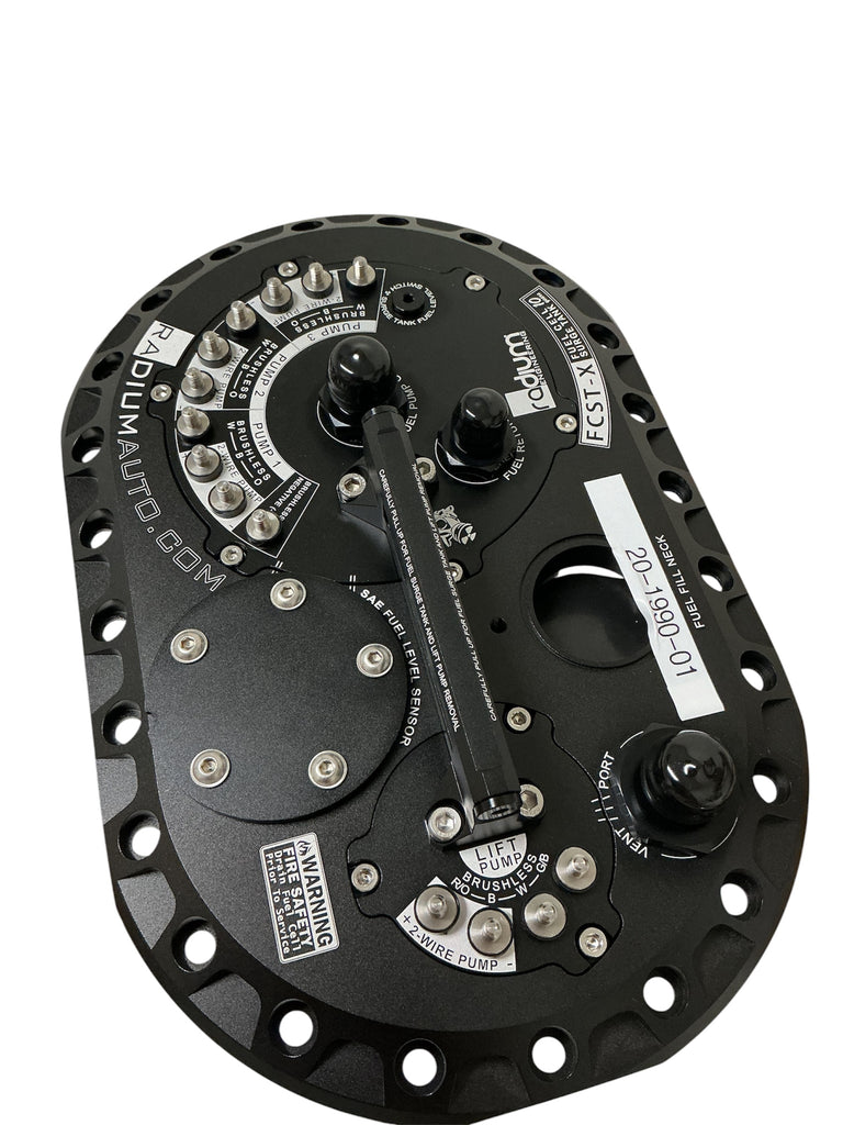 Radium Engineering FCST-X Fuel Cell Surge Tank Kit (20-1990-01)