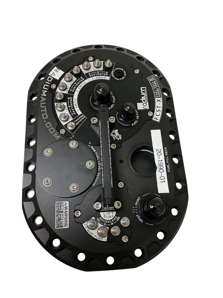 Radium Engineering FCST-X Fuel Cell Surge Tank Kit (20-1990-01)