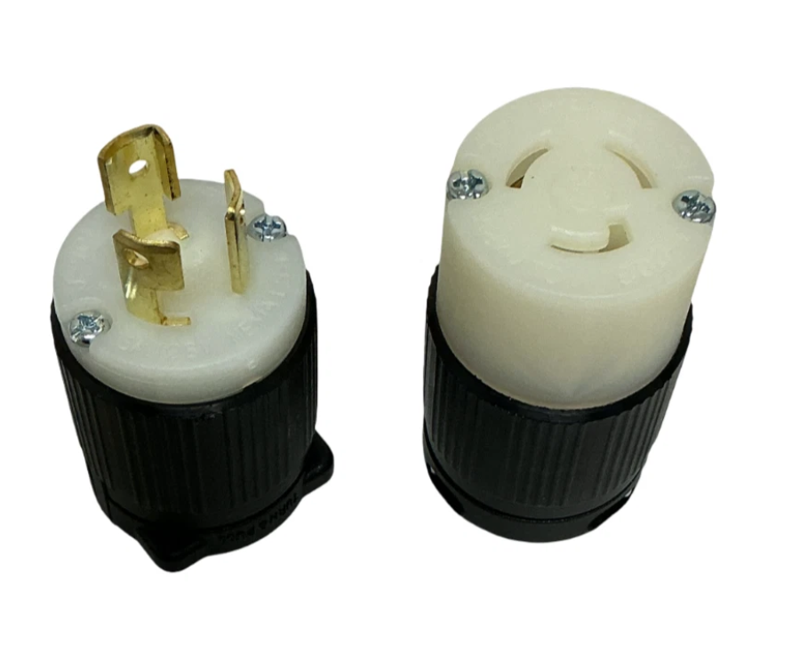 Main ST Collective NEMA L5-15P & L5-15R Locking Plug Connector Set 15A 125V